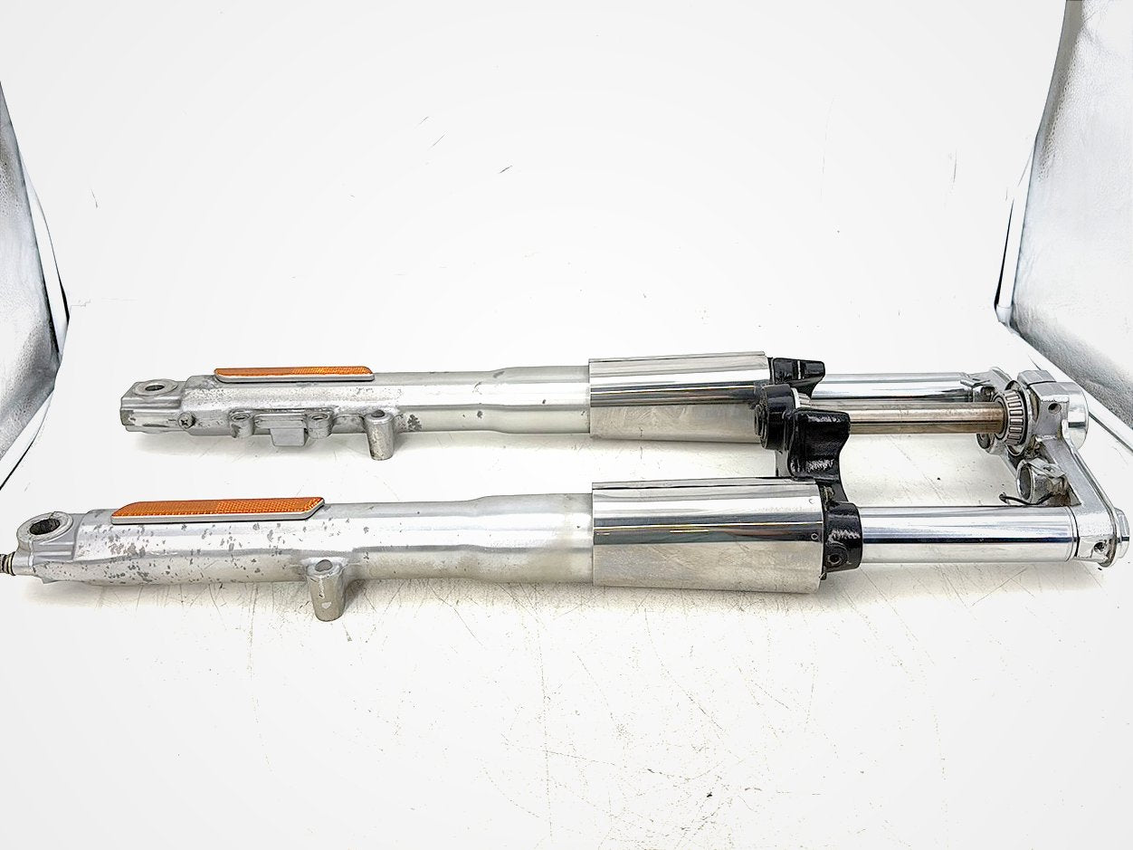 2000 Harley Softail FLSTC Heritage Classic OEM Front Triple Tree Set & LH RH Fork Legs Sliders