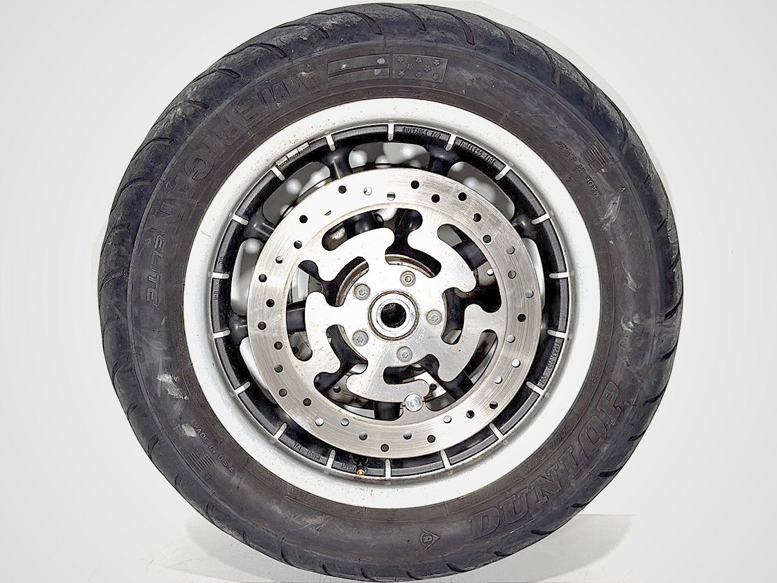 2008 Harley Touring FLHT Electra Glide OEM Front Wheel Rim Tire MT90B16 16"
