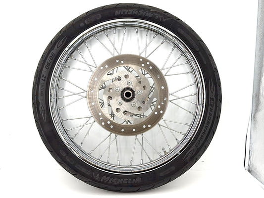 2004 - 2013 Harley-Davidson Sportster 883 Custom Front Wheel Rim Tire Spoked 44610-05