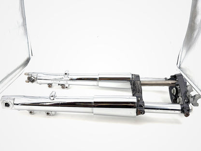 2013 Harley Street Glide Touring FLHX OEM Front Triple Tree Set & LH RH Fork Legs Sliders