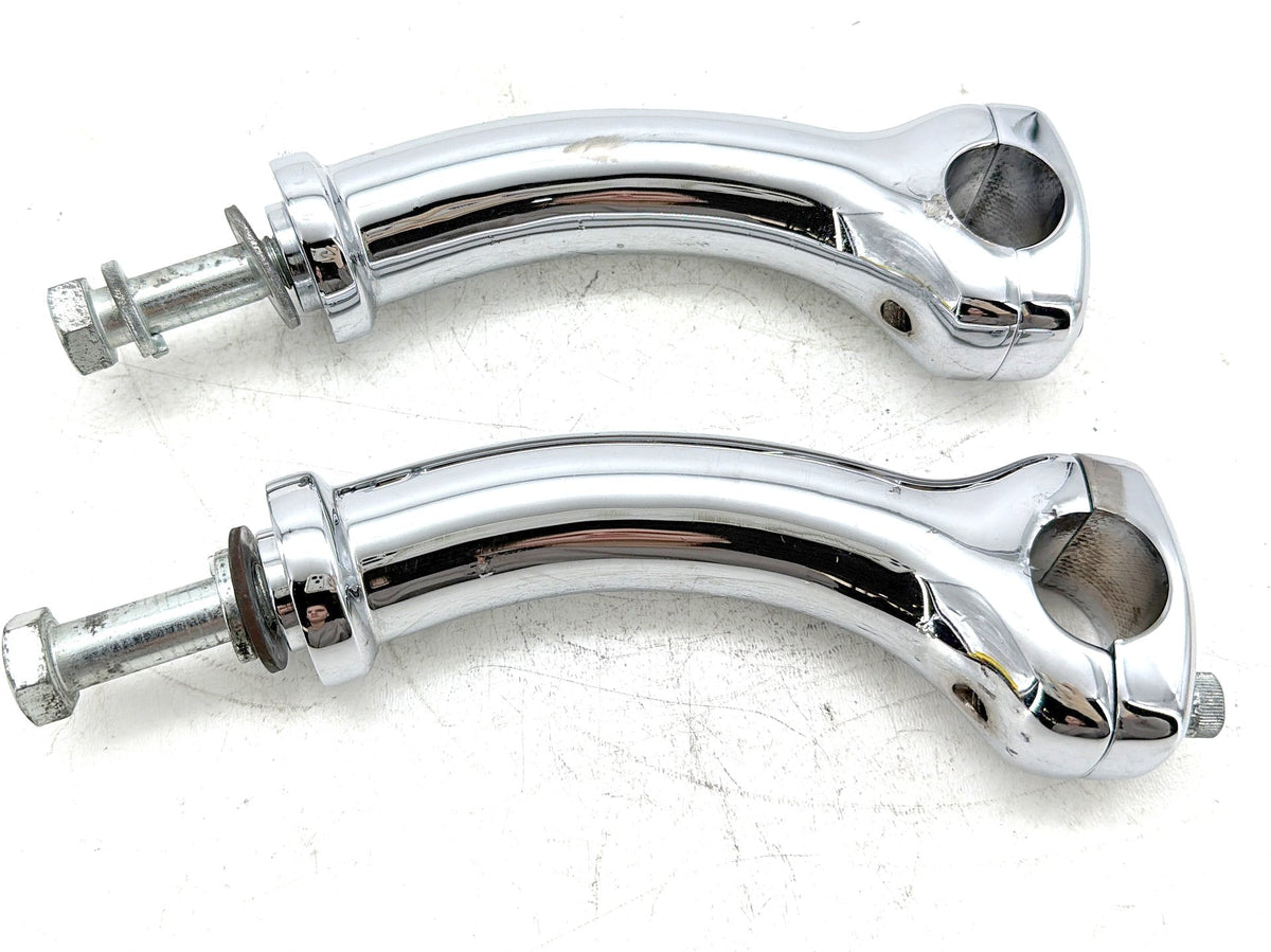 2001 Harley Softail Deuce FXSTD OEM Front Handlebar Risers Riser