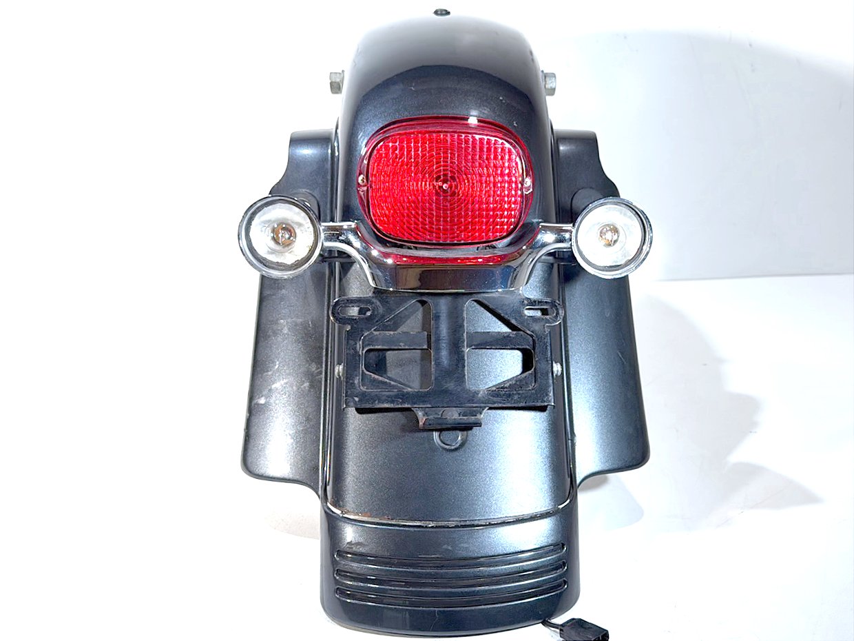 2007 - 2012 Harley-Davidson Touring Street Glide Rear Wheel Fender & Turn Signals Bar Taillight