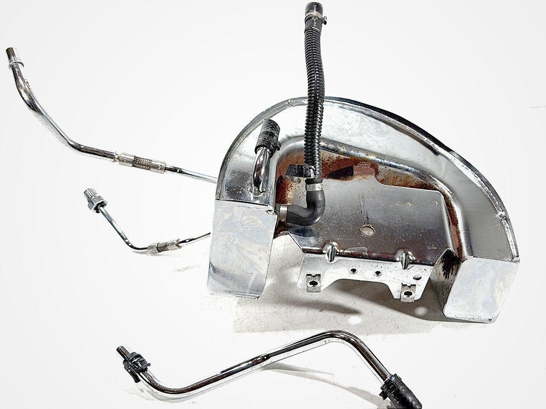 2004 Harley Heritage Softail Classic FLSTCI OEM Oil Tank Reservoir Bottle Canister & Dipstick