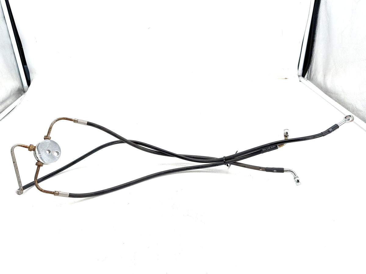 1996 Harley Electra Glide Touring Ultra OEM Front Brake Hose Line Pipe