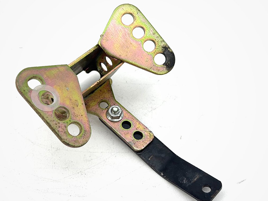 2008 Harley Touring Electra Glide Driver Rider Backrest Bracket Mount 52589-09A