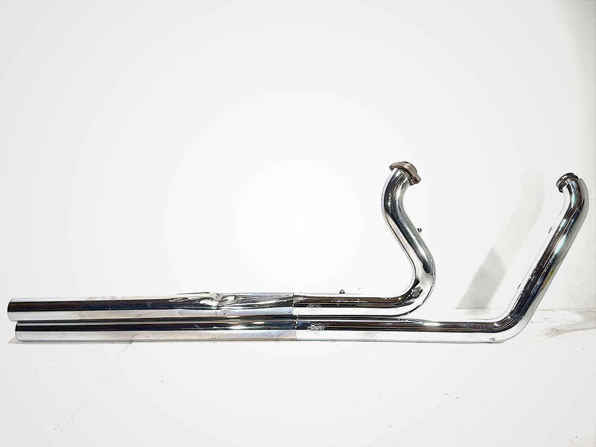2006 Harley Softail FLSTCI Heritage Classic OEM Exhaust Header Pipes Muffler