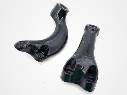 2009 Harley Sportster XL1200C 1200 Custom OEM Left Right Driver Footpeg Bracket Mounts