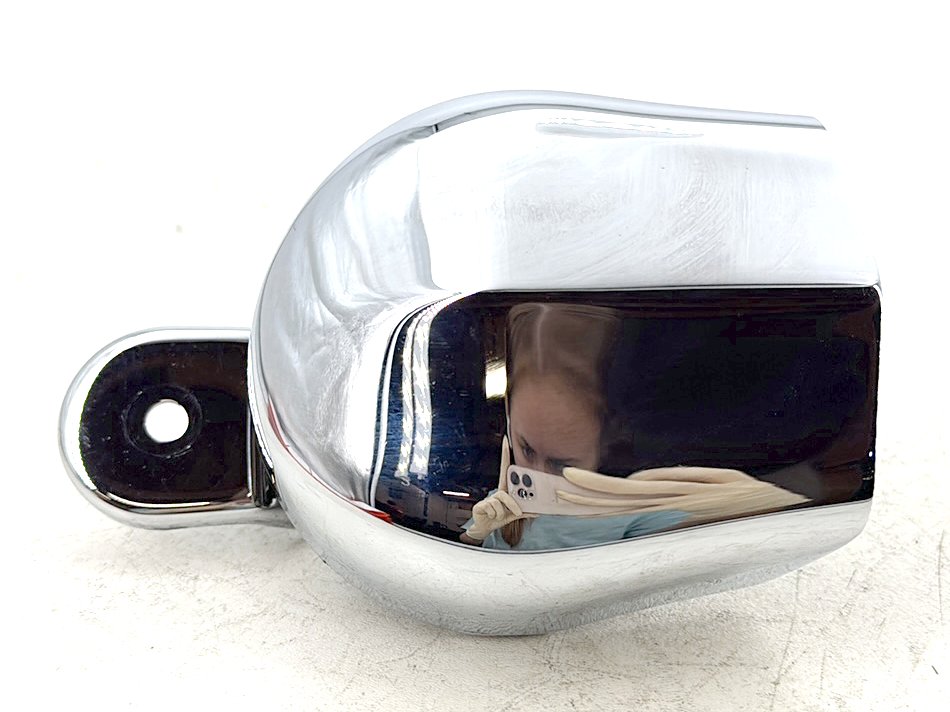 1998 Harley Touring FLHTCUI Electra Glide Ultra OEM Horn Signal Klaxon Chrome Cover