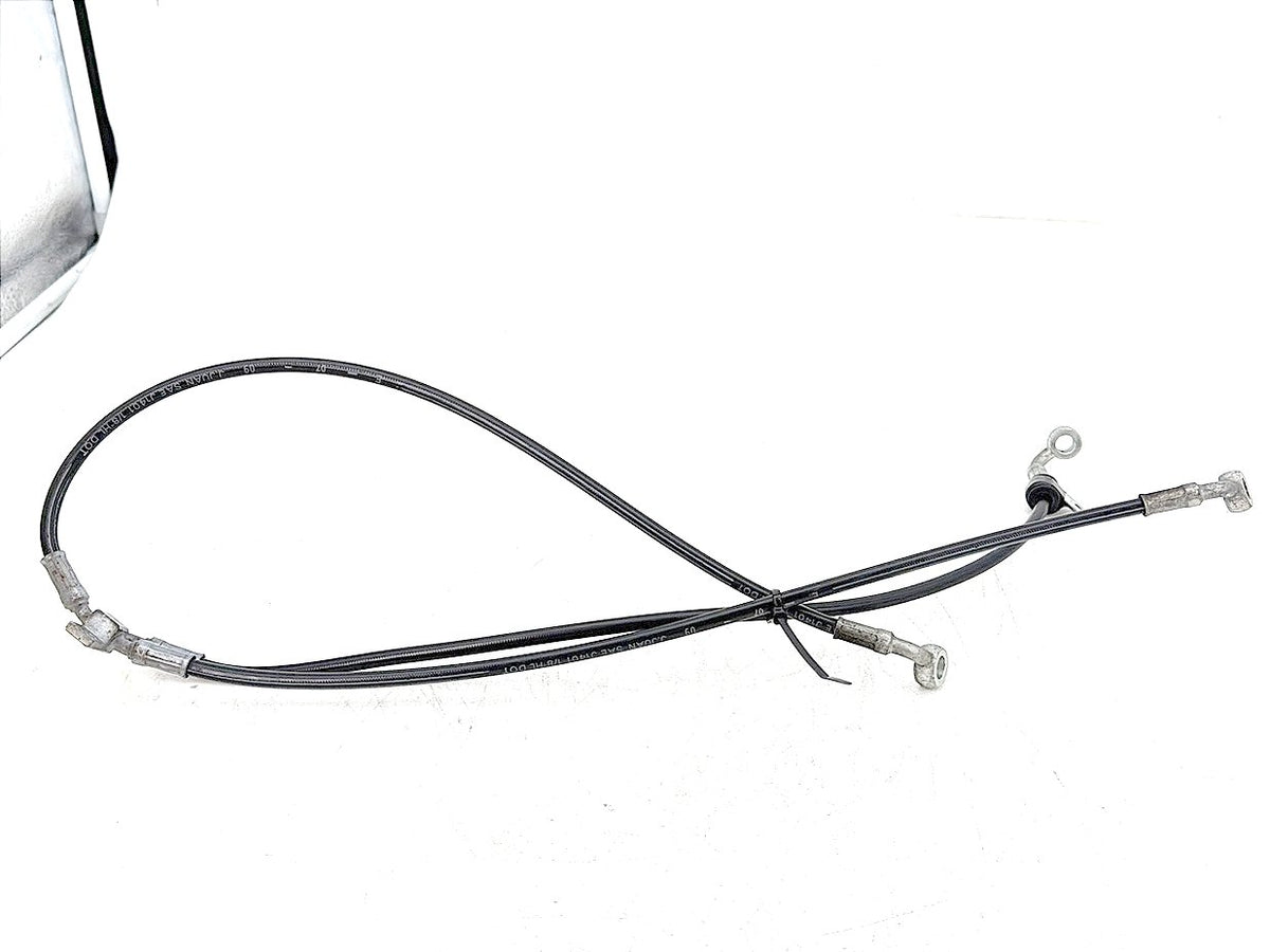 2010 Harley Dyna Fat Bob FXDF OEM Front Brake Hose Line Pipe