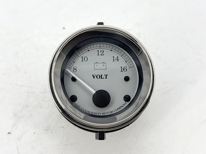 2007 - 2012 Harley-Davidson Touring Road Glide Battery Volt Meter Gauge 	75167-01A