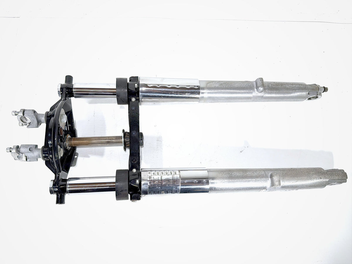 04 Harley Electra Touring Ultra Front Triple Tree Set & LH RH Fork Legs Sliders