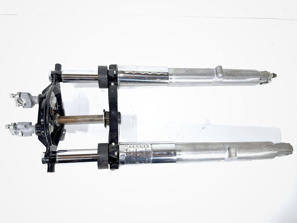 04 Harley Electra Touring Ultra Front Triple Tree Set & LH RH Fork Legs Sliders