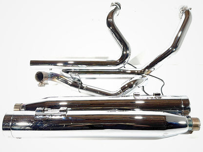 2014 Harley Electra Glide Touring CVO Screamin Eagle OEM Exhaust Header Pipes Muffler Vance & Hines