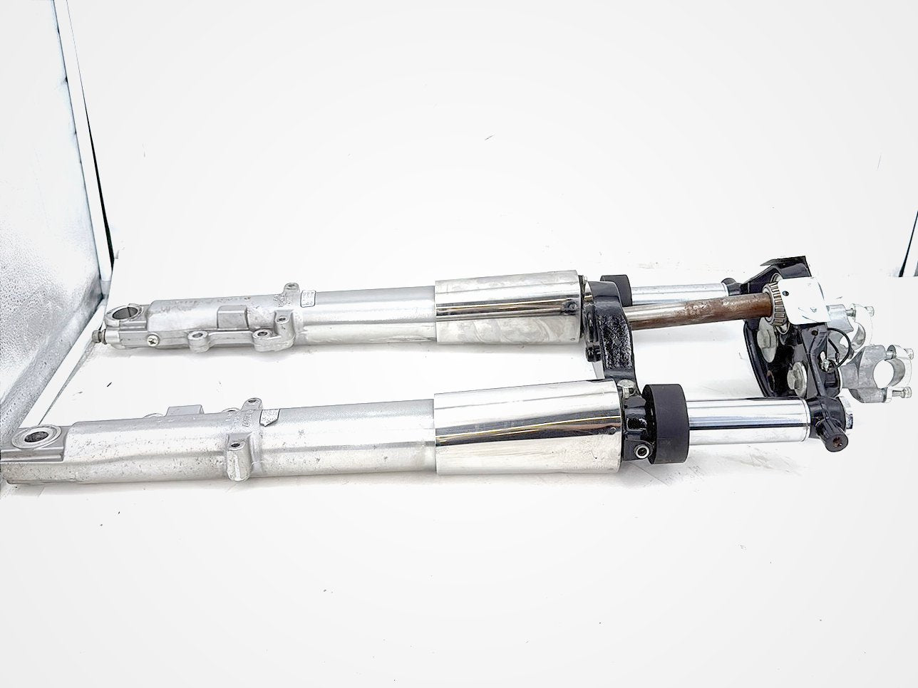 2007 Harley Street Glide Touring FLHX OEM Front Triple Tree Set & LH RH Fork Legs Sliders