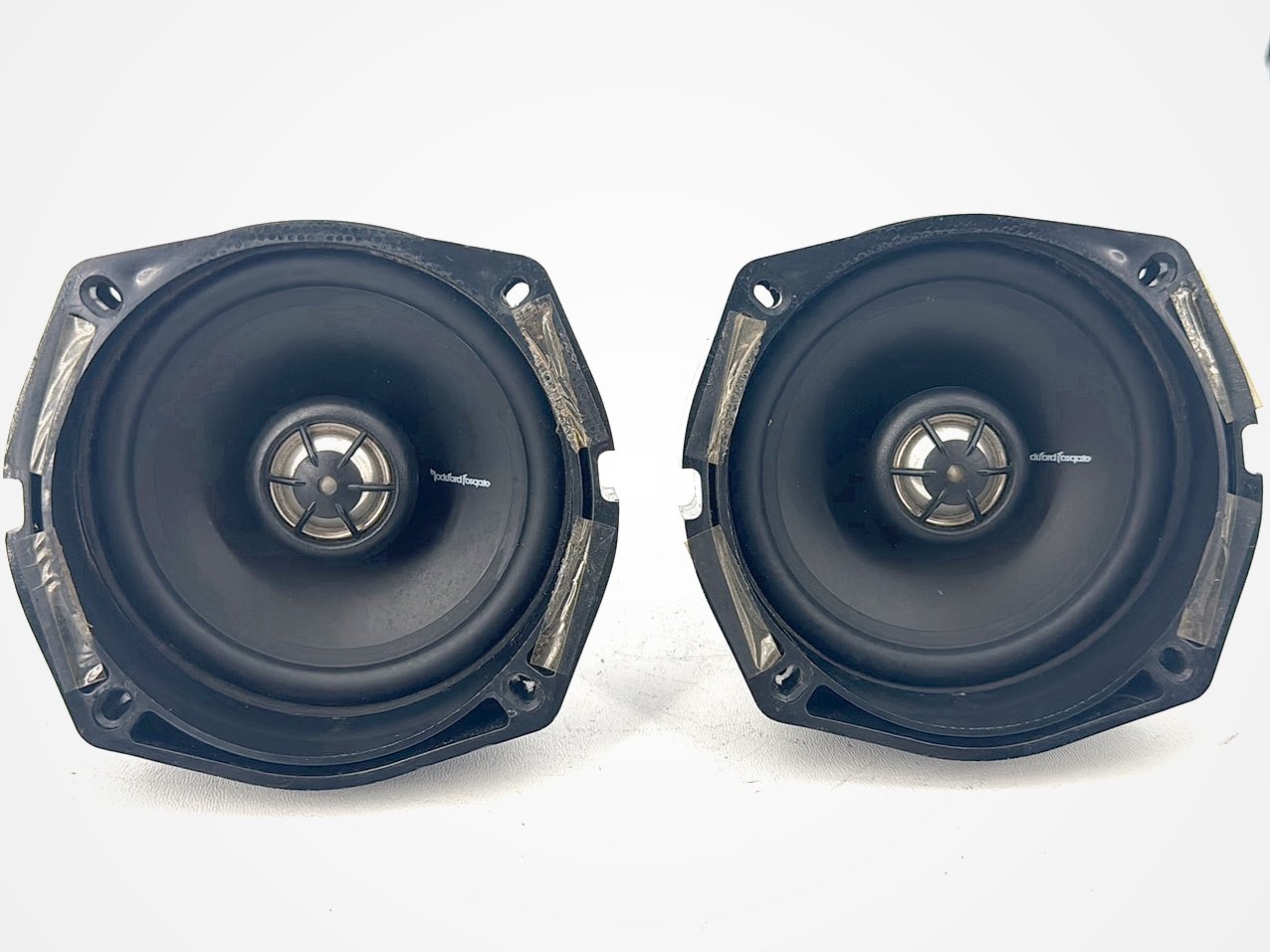 08 Harley Touring Electra Glide Left Right Sound Audio Speakers Rockford R1-HD52