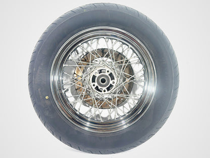 2004 Harley Softail FLSTC Heritage Classic OEM Rear Wheel Rim Tire Spoked