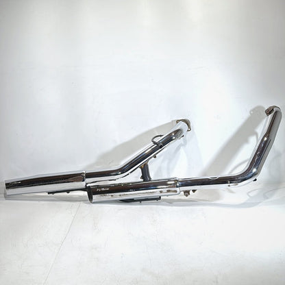2007 - 2012 Harley-Davidson Dyna Super Glide Exhaust Header Pipes Muffler PYTHON