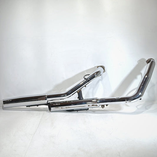 2007 - 2012 Harley-Davidson Dyna Super Glide Exhaust Header Pipes Muffler PYTHON