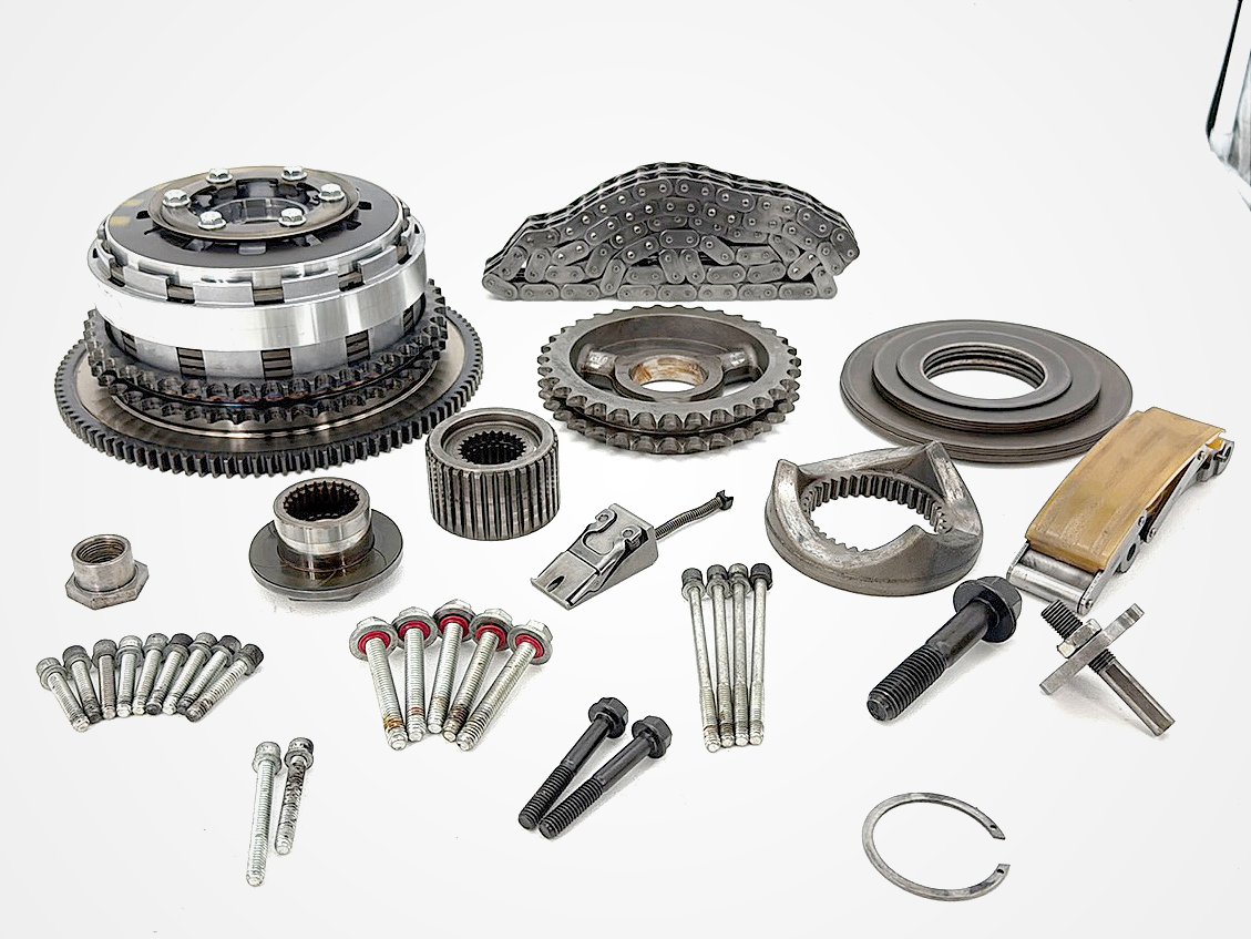 2012 Harley Dyna Fat Bob FXDF 103 OEM Clutch Basket Chain Tensioner Kit