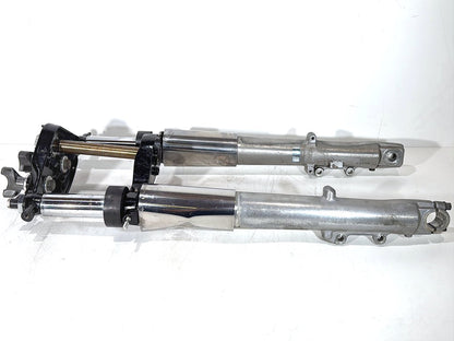 1999 - 2006 Harley-Davidson Touring Road King Police Front Triple Tree Set & LH RH Fork Legs Sliders 45446-87A