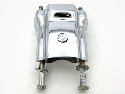 2009 Harley Sportster XL1200C 1200 Custom OEM Front Handlebar Riser Top Clamp Chrome