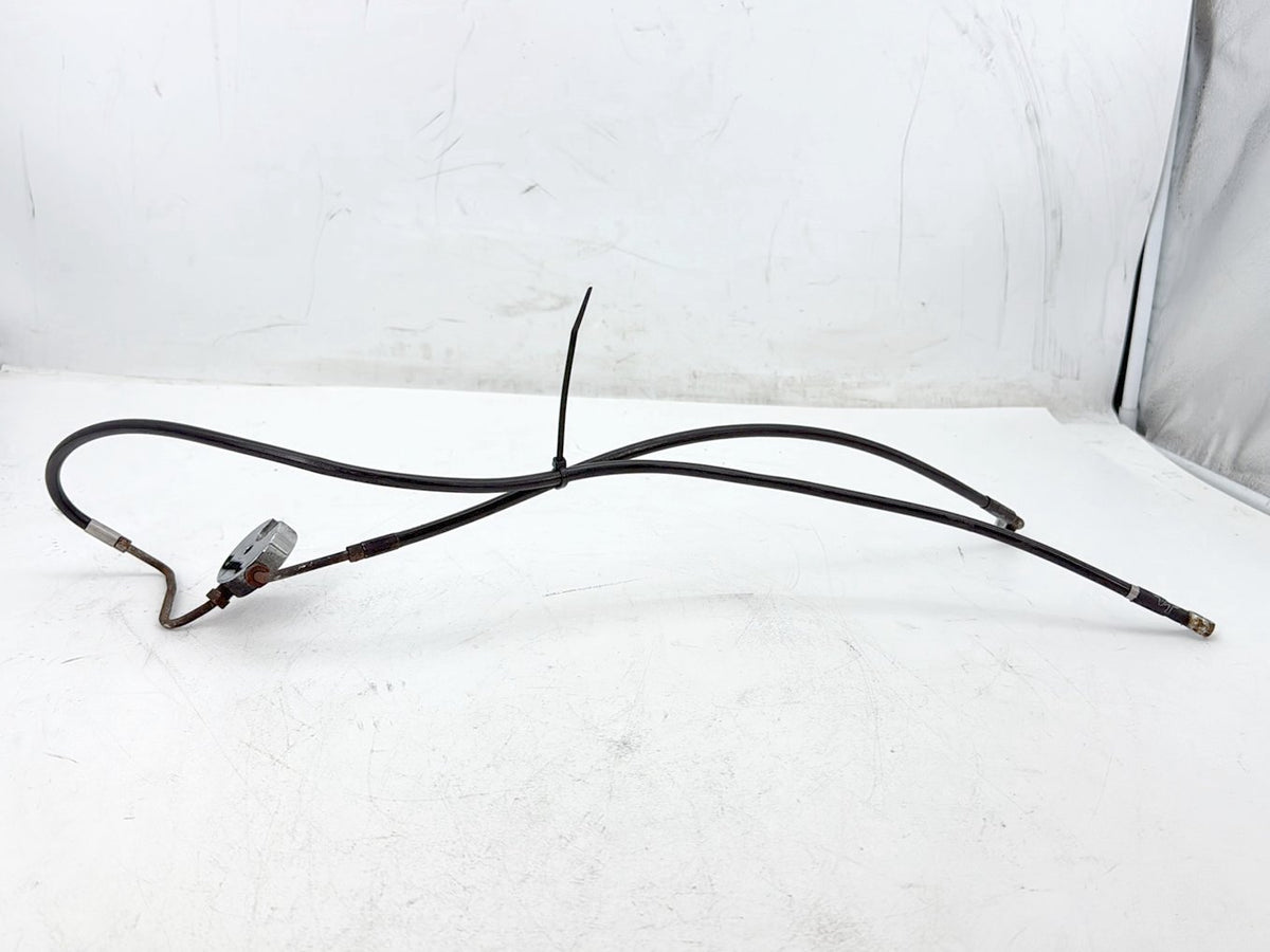 2007 Harley Street Glide Touring FLHX OEM Front Brake Hose Line Pipe