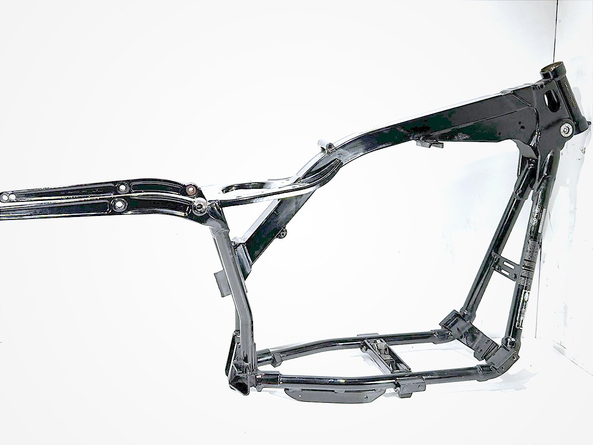 07 Harley Dyna Street Bob FXDBI OEM Body Main Frame Chassis 29 degree rake SLVG