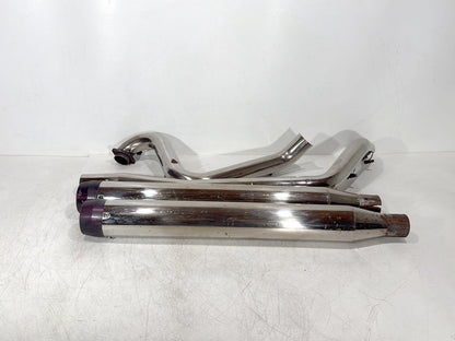 2006 Harley Touring FLHRI Road King OEM Exhaust Header Pipes Muffler