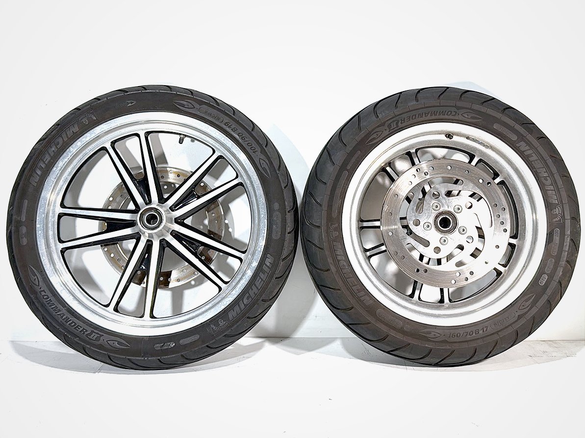 2008 Harley Dyna FXDL Low Rider Anniversary OEM Front & Rear Wheel Rim Tire