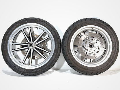 2008 Harley Dyna FXDL Low Rider Anniversary OEM Front & Rear Wheel Rim Tire