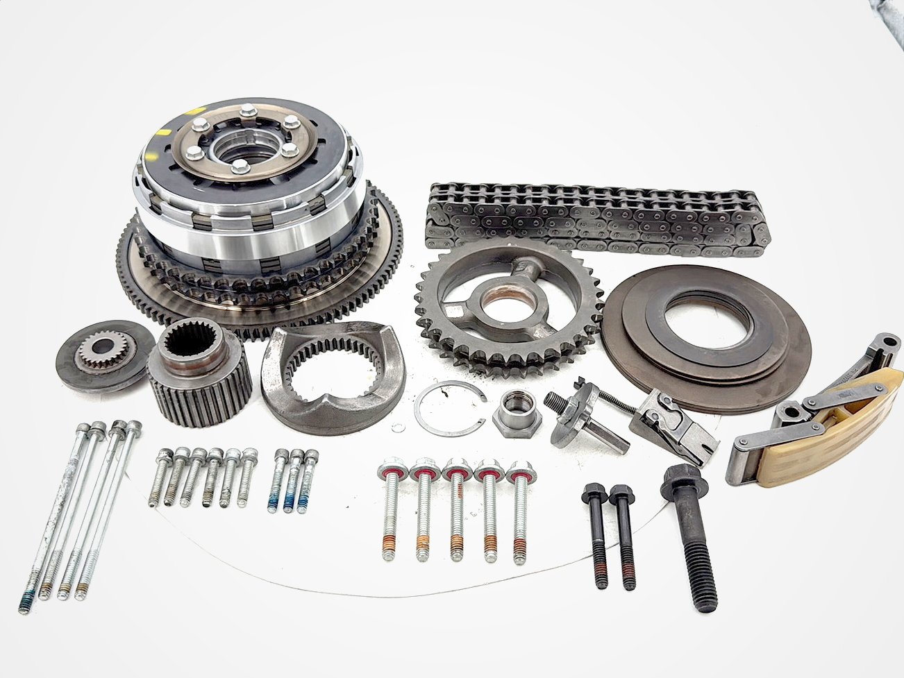 11 Harley Road King Touring FLHRC Classic OEM Clutch Basket Chain Tensioner Kit