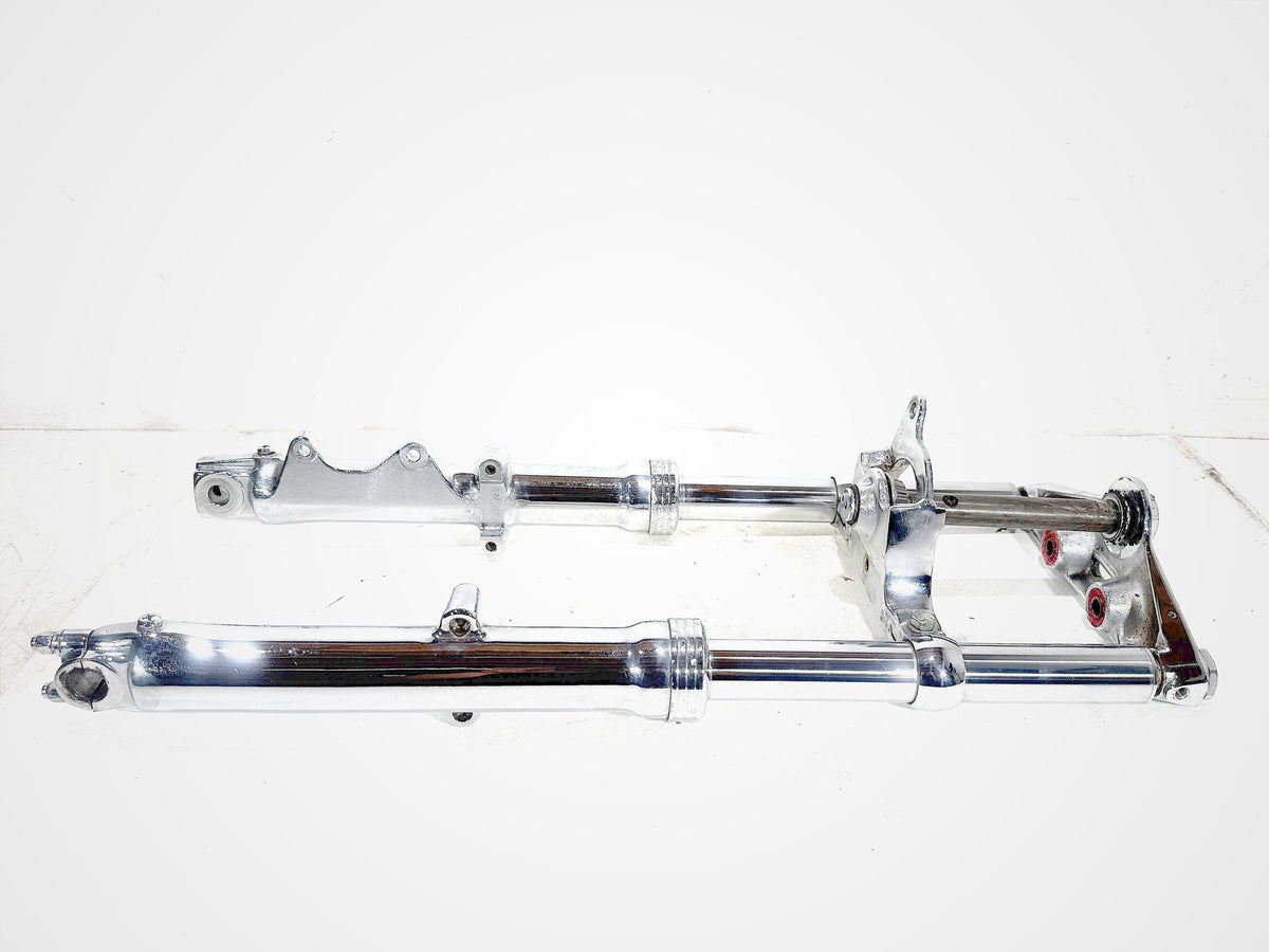 1994 Harley Softail Custom OEM Front Triple Tree Set & LH RH Fork Legs Sliders