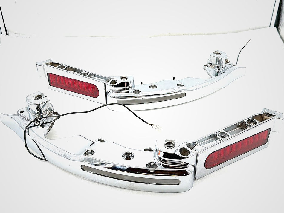 2014 Harley Electra Glide Touring Left Right Saddlebag Fender Struts Brackets