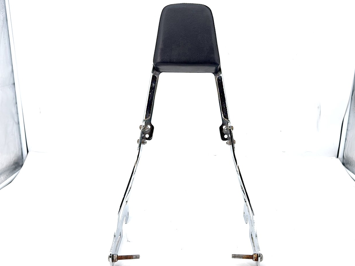 2003 Harley Sportster XL1200C 1200 OEM Rear Sissy Bar w/ Backrest Cushion Pad