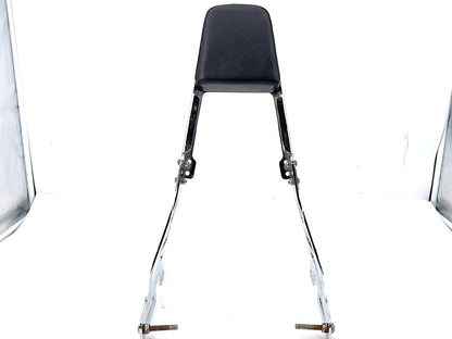2003 Harley Sportster XL1200C 1200 OEM Rear Sissy Bar w/ Backrest Cushion Pad
