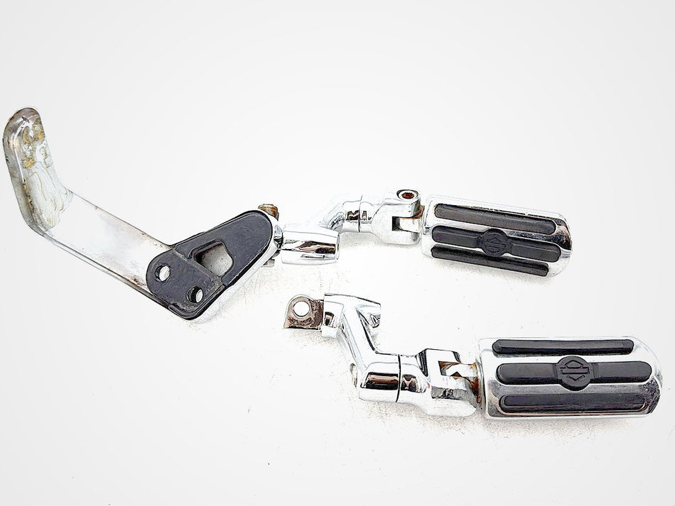 2000 Harley Dyna FXDWG Wide Glide OEM Left & Right Step Foot Rest Pegs
