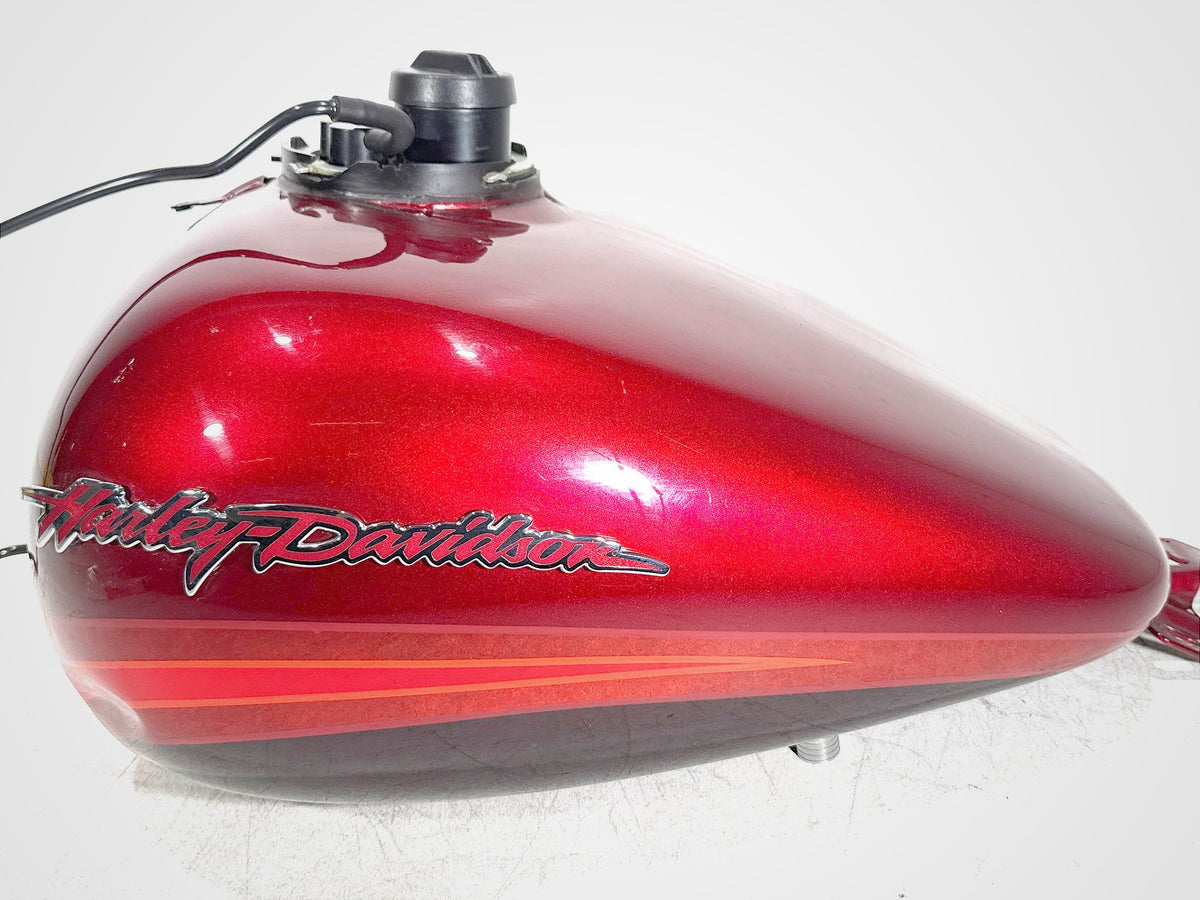 2009 Harley Electra Glide Touring CVO Fuel Gas Tank Gasoline Reservoir DENTED