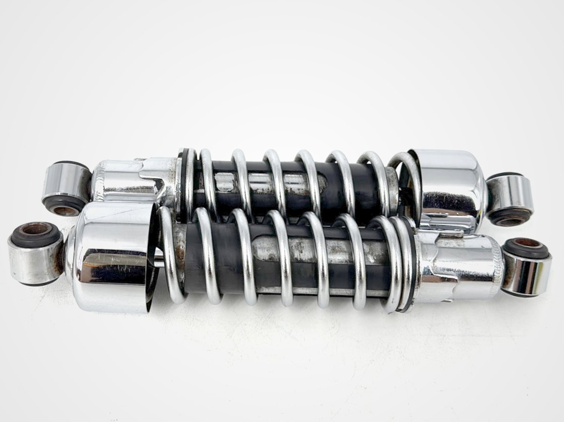 05 Harley Sportster XL883C 883 Custom OEM Rear Left Right Shock Absorbers 12.5"