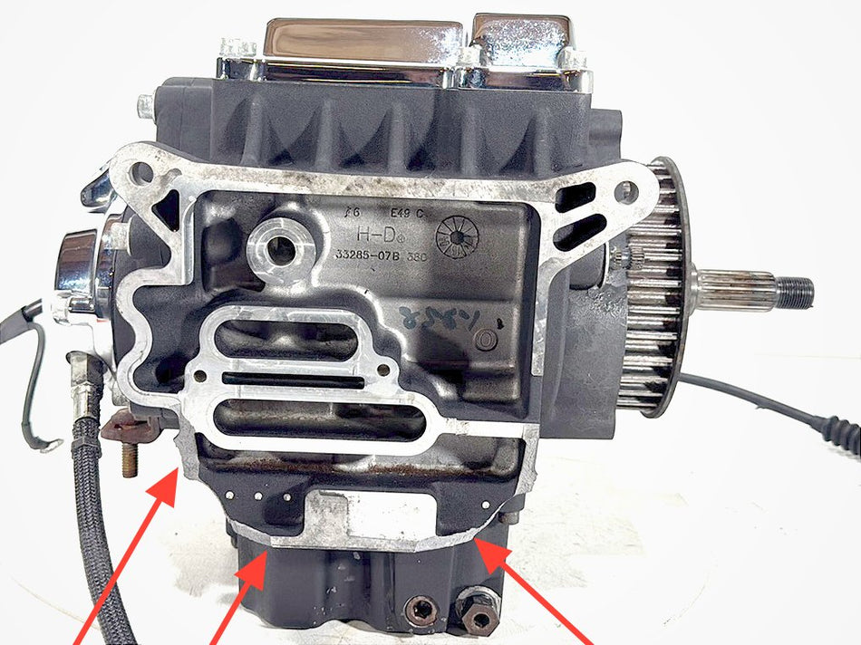 2013 Harley Electra Glide Touring Ultra 6 Speed Transmission Gearbox CRACKED 29K
