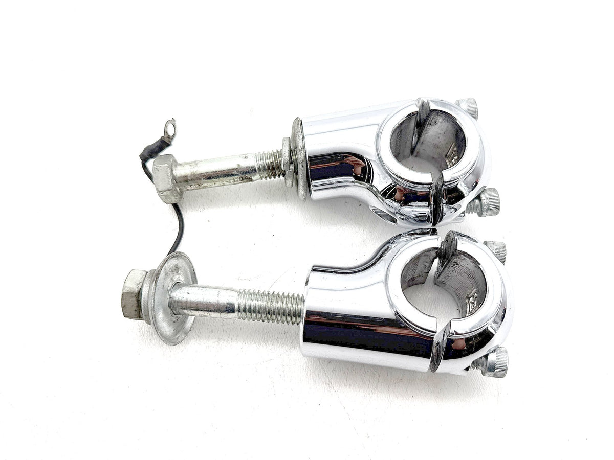 2008 Harley Softail Custom FXSTC OEM Front Handlebar Risers Riser 55984-07