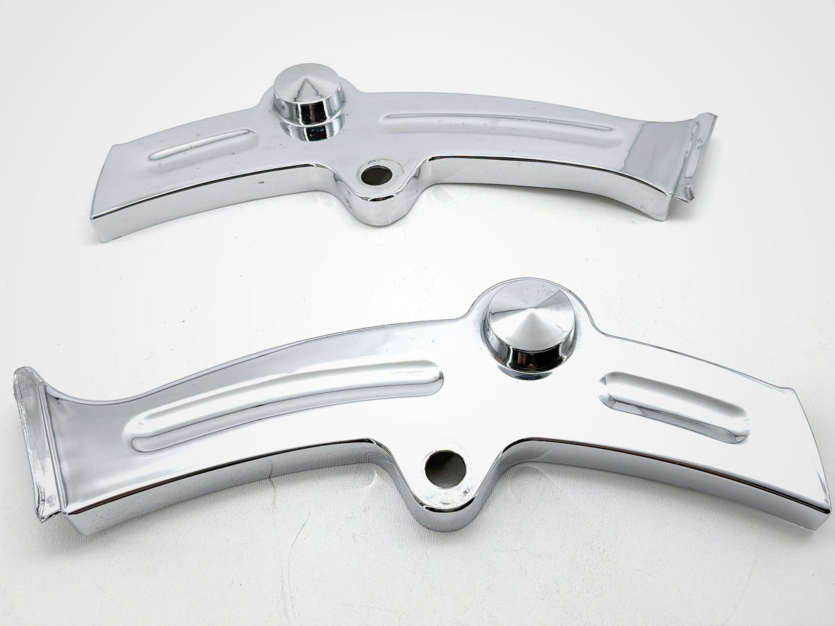 1994 Harley Softail Custom FXSTC Boomerang Frame Covers Trim Panel Kuryakyn Trim