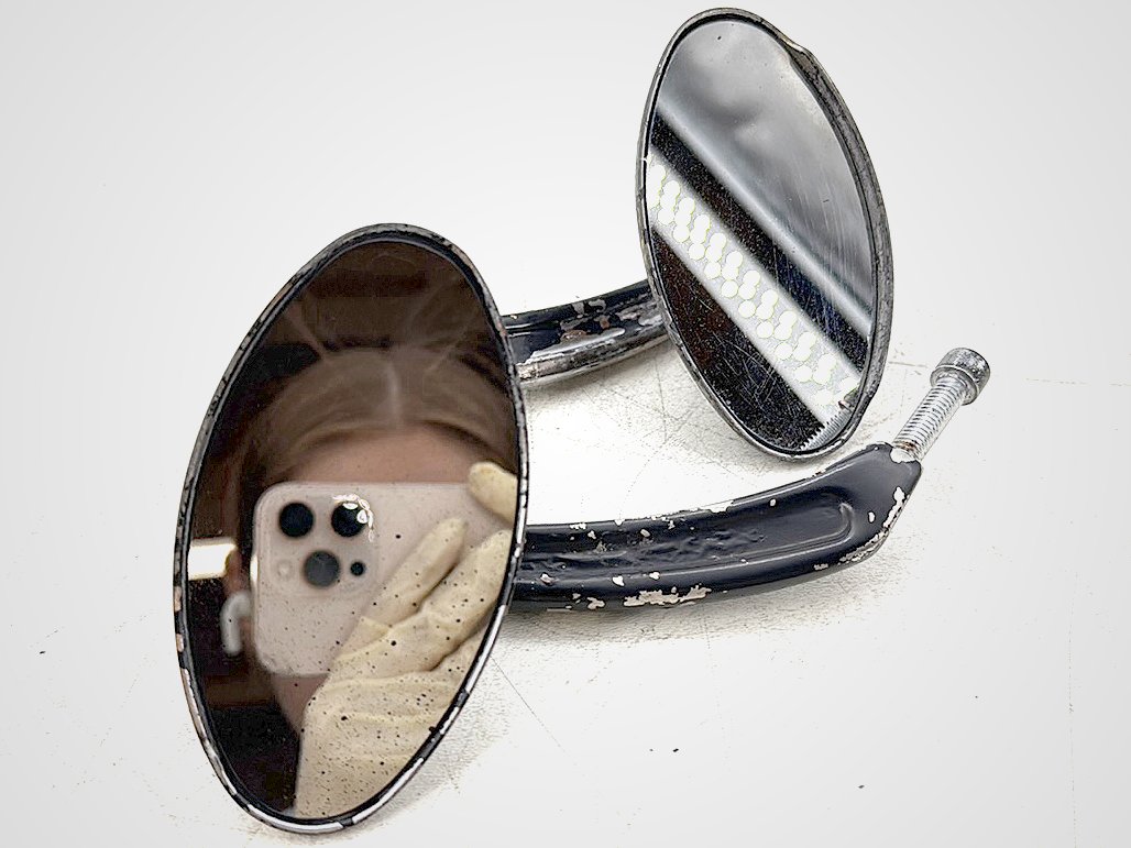 2004 Harley Sportster XL883C 883 Custom OEM Left Right Rear View Mirror