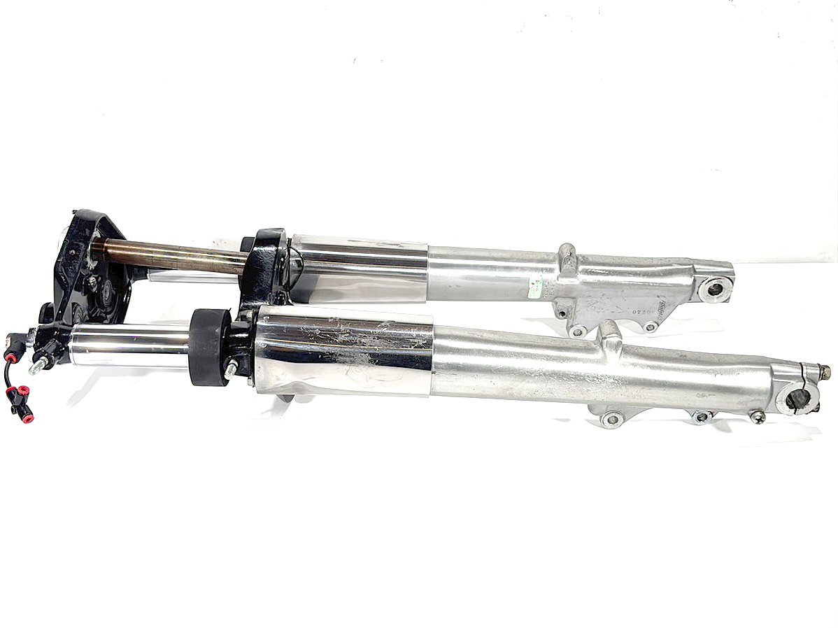 1998 Harley Road King Touring FLHRCI Classic OEM Front Triple Tree Set & LH RH Fork Legs Sliders