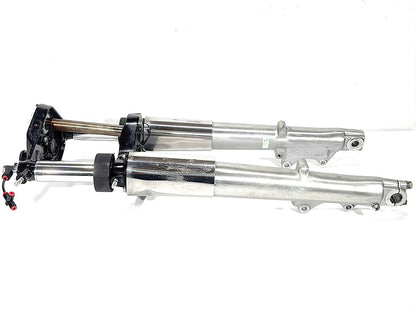 1998 Harley Road King Touring FLHRCI Classic OEM Front Triple Tree Set & LH RH Fork Legs Sliders