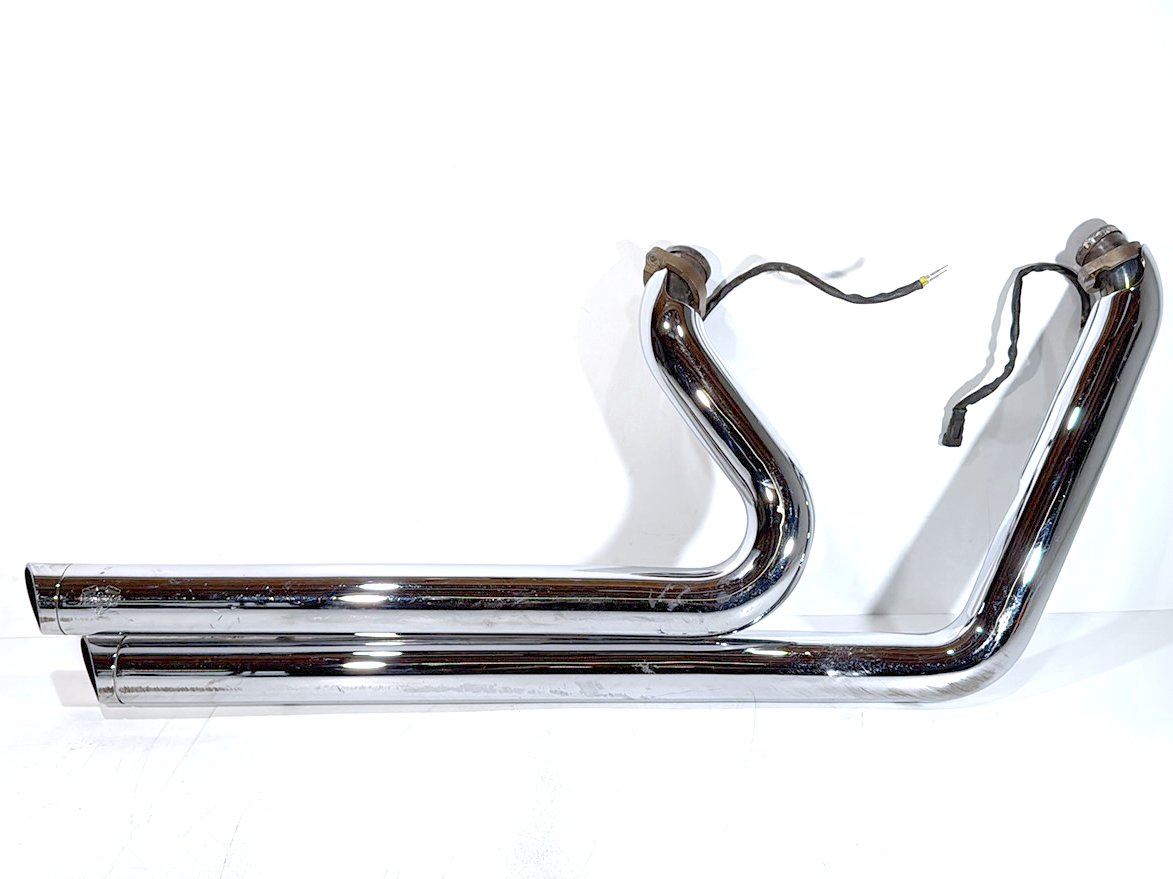 2007 - 2017 Harley-Davidson Dyna Super Glide Custom Exhaust Header Pipes Vance & Hines 65631-06