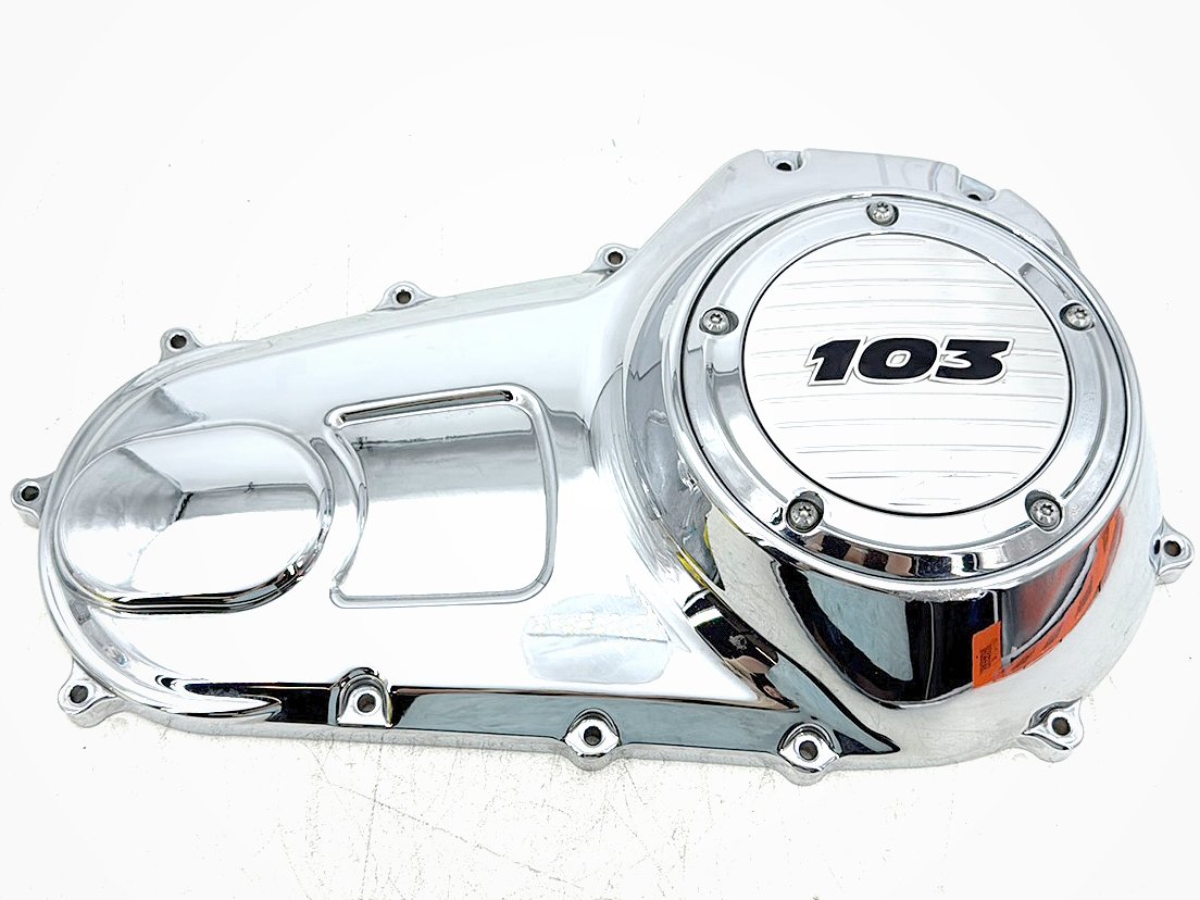 2012 Harley Street Glide Touring FLHX OEM Outer Primary Clutch Cover Scratched