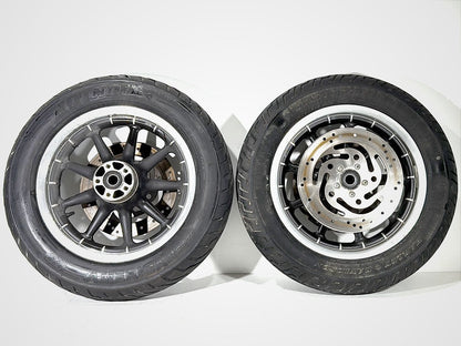1999 - 2006 Harley-Davidson Touring Electra Glide Front & Rear Wheel Rim Tire 43493-00