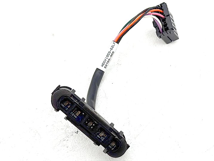 2007 - 2012 Harley-Davidson Touring Street Glide Dash Indicator Lamp Wire Plug 68789-96A 68789-96A