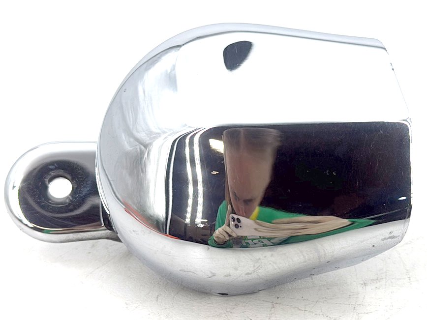 2005 Harley Touring FLHRCI Road King Classic OEM Horn Signal Klaxon Chrome Cover