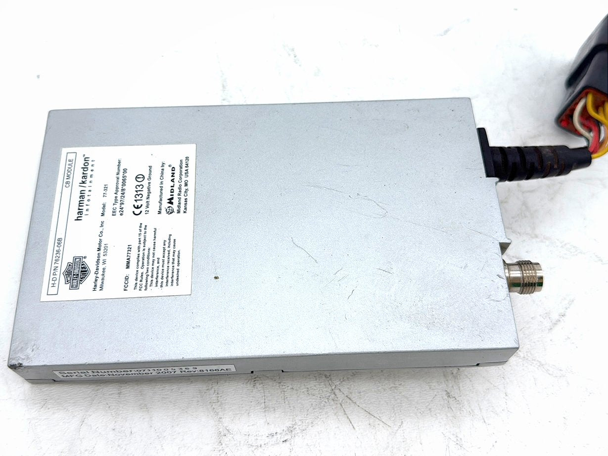 2008 Harley Touring FLHTCU Electra Glide Ultra OEM XM Harman Kardon Radio Module 76236-06A
